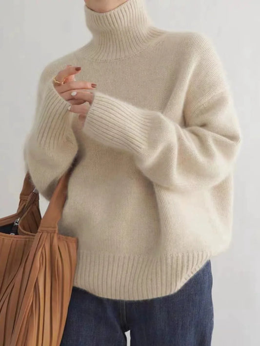 Odalys Ribbed Turtleneck Sweater