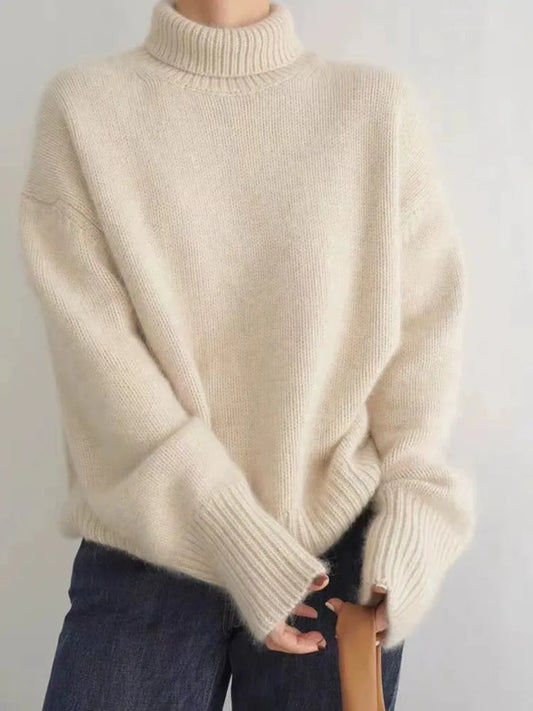 Odalys Ribbed Turtleneck Sweater